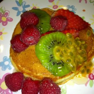 And sensible me's fruity-licious pancake